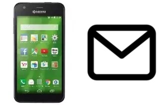 Configurar correio em Kyocera Digno U