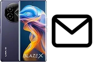 Configurar correio em Lava Blaze X