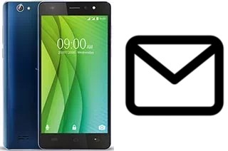 Configurar correio em Lava X50 Plus