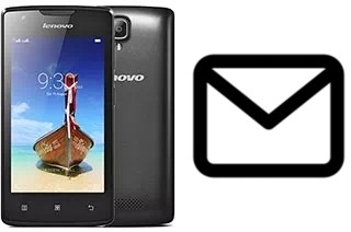 Configurar correio em Lenovo A1000