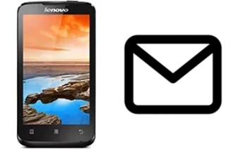 Configurar correio em Lenovo A316i