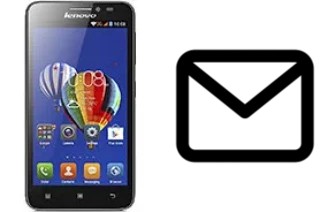 Configurar correio em Lenovo A606