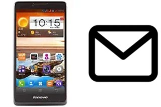 Configurar correio em Lenovo A880