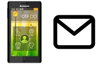 Configurar correio em Lenovo K800