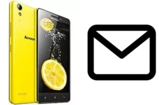 Configurar correio em Lenovo K3