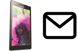 Configurar correio em Lenovo Tab 2 A7-10