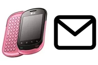 Configurar correio em LG Optimus Chat C550