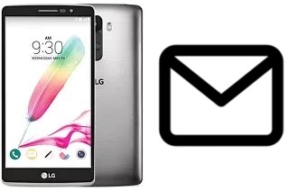 Configurar correio em LG G4 Stylus