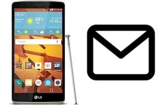 Configurar correio em LG G Stylo