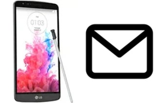 Configurar correio em LG G3 Stylus