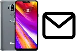 Configurar correio em LG G7 ThinQ