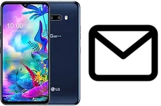 Configurar correio em LG G8X ThinQ