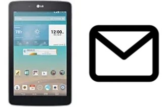 Configurar correio em LG G Pad 7.0 LTE