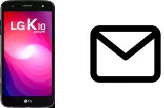 Configurar correio em LG K10 Power