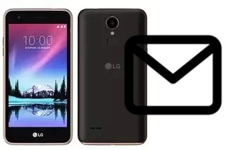 Configurar correio em LG K7 (2017)