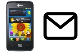 Configurar correio em LG Optimus Hub E510