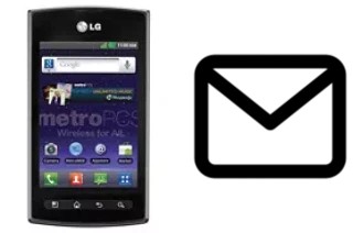 Configurar correio em LG Optimus M+ MS695