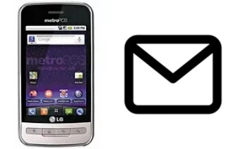 Configurar correio em LG Optimus M