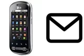 Configurar correio em LG Optimus Me P350