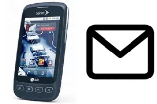 Configurar correio em LG Optimus S