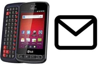 Configurar correio em LG Optimus Slider