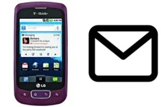 Configurar correio em LG Optimus T