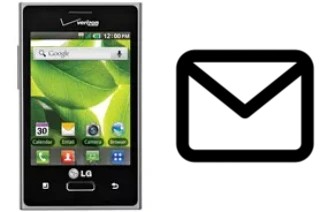 Configurar correio em LG Optimus Zone VS410