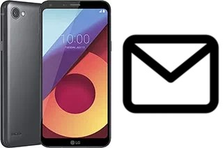 Configurar correio em LG Q6+