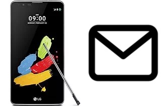 Configurar correio em LG Stylus 2