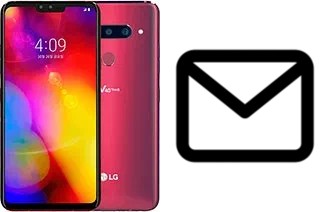 Configurar correio em LG V40 ThinQ