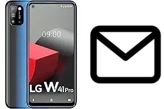 Configurar correio em LG W41 Pro