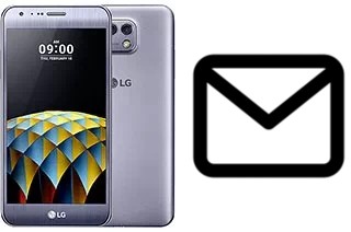 Configurar correio em LG X cam