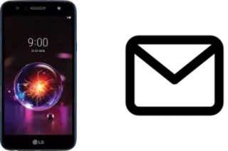 Configurar correio em LG X Power 3