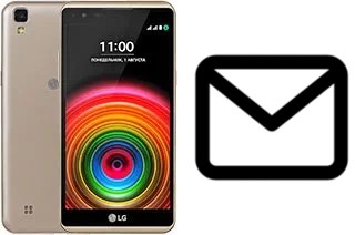 Configurar correio em LG X power