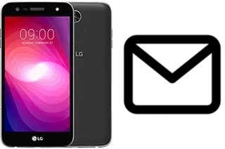 Configurar correio em LG X power2