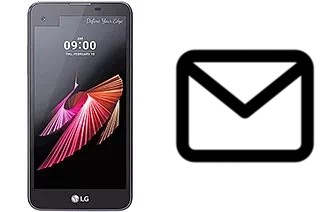 Configurar correio em LG X screen