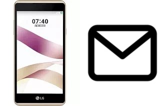 Configurar correio em LG X Skin