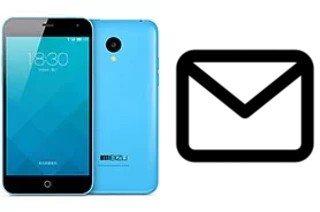 Configurar correio em Meizu M1