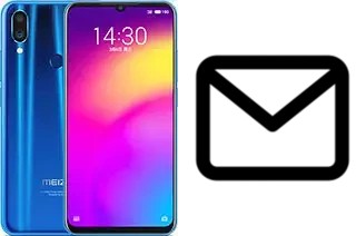 Configurar correio em Meizu Note 9