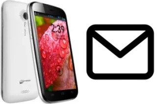 Configurar correio em Micromax A116 Canvas HD