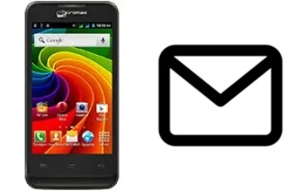 Configurar correio em Micromax A36 Bolt