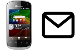 Configurar correio em Micromax A75