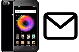 Configurar correio em Micromax Bharat 5 Pro