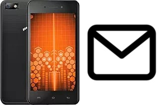 Configurar correio em Micromax Bharat 5