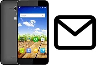 Configurar correio em Micromax Canvas Amaze Q395