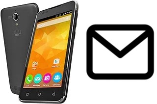 Configurar correio em Micromax Canvas Blaze 4G Q400