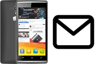 Configurar correio em Micromax Canvas Fire 4G Q411