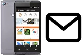 Configurar correio em Micromax Canvas Fire 4 A107