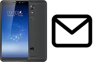 Configurar correio em Micromax Canvas Infinity