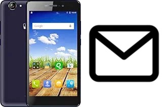 Configurar correio em Micromax Canvas Mega E353